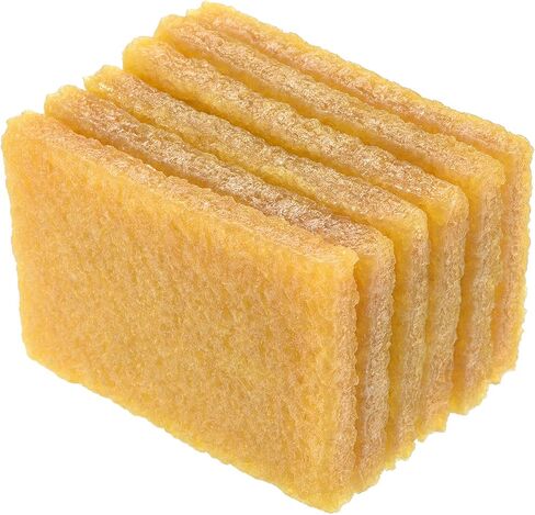 6 Pack Rubber Residue Eraser - Cleaning Tool for Removing Adhesive Glue from Paper Plastic, Apply to Art Craft (Yellow, 8.2cmx2cmx1cm) in Saudi Arabia