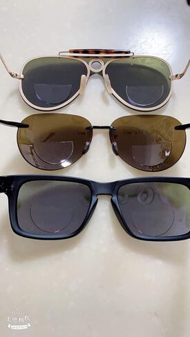 5 Pack, +2.00 Great View Reusable Stick-On Bifocal Lenses Reader Magnifying Adhesive Reading Lens Sticker Sport Sunglass Safety Glasses Magnifier Add On Goggles (5 Pack, +2.0) in Saudi Arabia