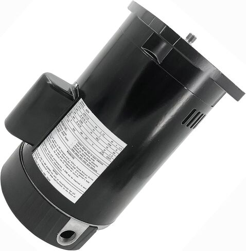 B2854 1-1/2 HP محرك ذو شفة مربعة لحمام السباحة 3450 دورة في الدقيقة 8.0/16.0 أمبير 230/115 فولت 1.1 عامل خدمة 56Y إطار PSC ODP الضميمة - B2854 محرك مضخة حمام السباحة والمنتجع الصحي in Kuwait