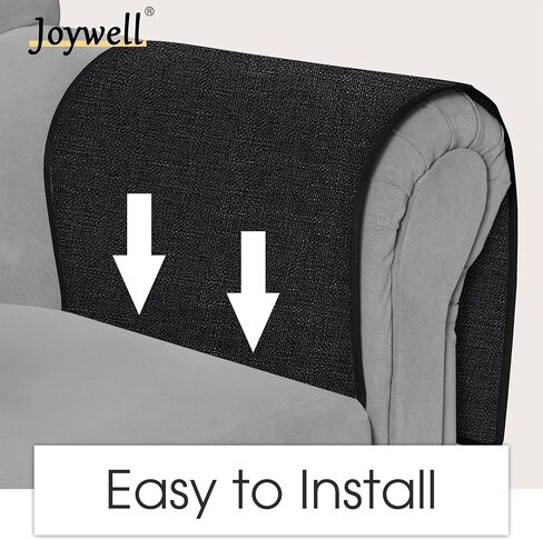 Joywell Sofa Armrest Organizer, Remote Control Holder for Recliner Couch, Arm Chair Caddy with 5 Pockets for Magazine, Tablet, Phone, iPad, Brown in Saudi Arabia
