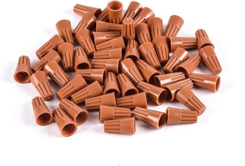 300Pcs Wire Nuts Assortment Wire Conectors Nuts, Blue Wire Nuts Wire Caps Screw Terminals, with Spring Insert Twist Nuts Caps for Quick Connection, 20-18 AWG,P2 Type in Saudi Arabia