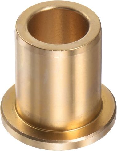 2pcs Flange Bearing Sleeve 13mm Bore 19mm OD 25mm Length 3mm Flange Thickness Bronze Bushing Self-Lubricating Bushings Sleeve for Industrial Equipment in Saudi Arabia