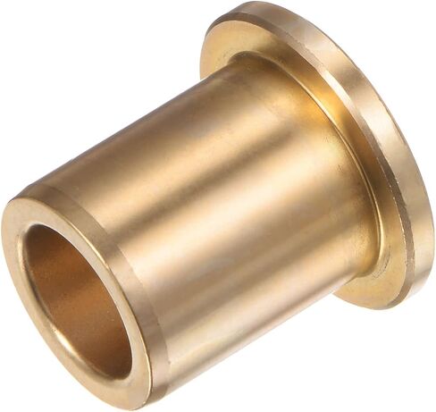 2pcs Flange Bearing Sleeve 13mm Bore 19mm OD 25mm Length 3mm Flange Thickness Bronze Bushing Self-Lubricating Bushings Sleeve for Industrial Equipment in Saudi Arabia
