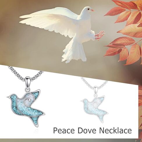 Italian Horn Necklace Sterling Silver Italian Horn Turquoise Pendant Necklace Italian Horn Jewelry Gifts for Women Men in Kuwait