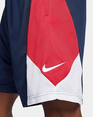 شورت كرة السلة للرجال من Nike Dri-FIT Rival CV1923-410 (كحلي/أحمر)، مقاس متوسط in Saudi Arabia