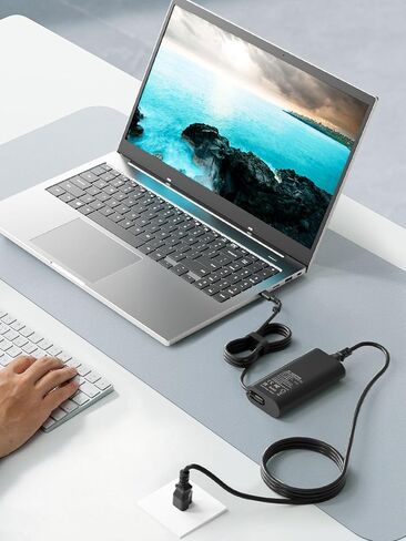 90 واط USB C شاحن لديل خط العرض 5420 5520 5410 5510 5530 7400 5531 7430 5310 5511 7300 7330 5330 9430 الدقة 5570 3571 3560 3561 XPS 15 9500 9510 9520 17 9700 9710 شاحن الكمبيوتر المحمول محول التيار المتردد in Kuwait