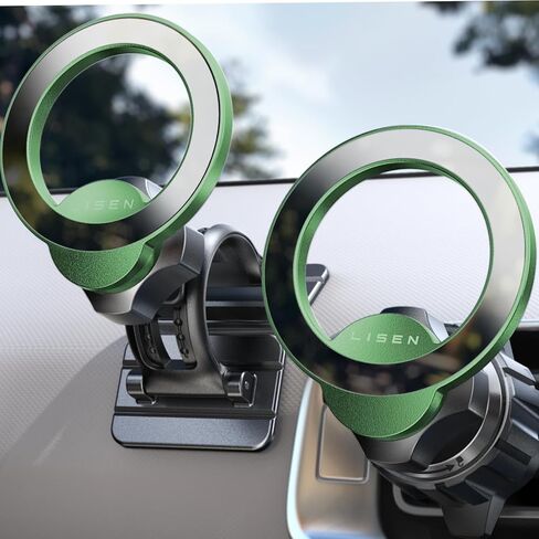 LISEN for Blue iPhone 15 Car Mount, 360° Rotation iPhone Magsafe Car Mount, Hands Free Car Mount for iPhone Magsaf, Magnetic Phone Holder for Car for iPhone 15 14 13 12 Pro Max Plus Mini in Saudi Arabia