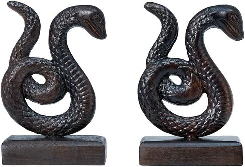 عرض حامل عصا Handicraftviet Wizard العصا الخشبية المنحوتة يدويًا 3 طبقات للتجميع باللون الأسود (حامل العصا 3 فتحات) in Kuwait