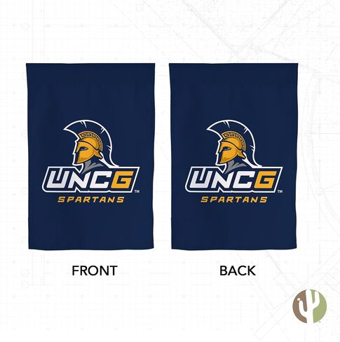 لافتة علم حديقة صبار الصحراء بجامعة نورث كارولينا جرينسبورو UNCG Spartans 100% بوليستر (تصميم A) in Saudi Arabia