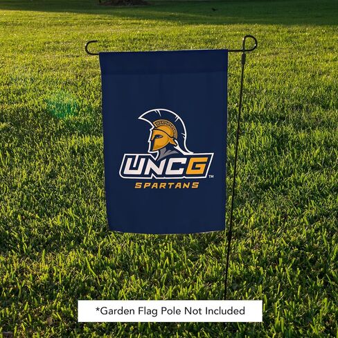 لافتة علم حديقة صبار الصحراء بجامعة نورث كارولينا جرينسبورو UNCG Spartans 100% بوليستر (تصميم A) in Saudi Arabia