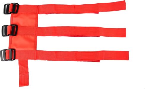 Universal Fire Extinguisher Straps Adjustable Roll Bar Mount 3 lb Fire Extinguisher Holder for Boat Wrangler Car Truck UTV Vehicles Roll Cage Interior Accessories Home Office,Red Strap Only in Saudi Arabia