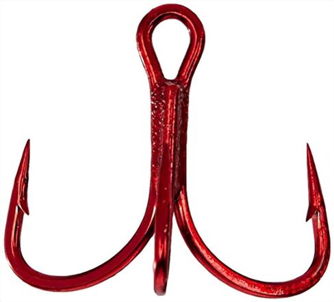 Mustad KVD Elite Triple Grip Treble 2X Short 1X Strong, 1, Black Nickel in Saudi Arabia
