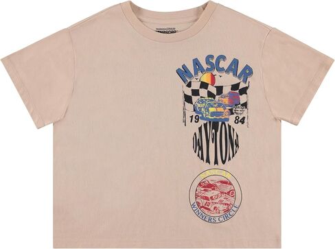 NASCAR Ladies Racing Fashion Shirt - Ladies Classic Racing Tee Front and Back Skimmer Tee in Saudi Arabia