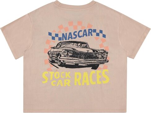NASCAR Ladies Racing Fashion Shirt - Ladies Classic Racing Tee Front and Back Skimmer Tee in Saudi Arabia