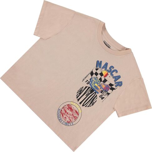 NASCAR Ladies Racing Fashion Shirt - Ladies Classic Racing Tee Front and Back Skimmer Tee in Saudi Arabia