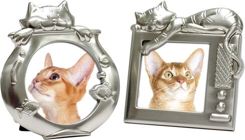 MIMOSA MOMENTS Set of two metal pet frames for cat in Saudi Arabia