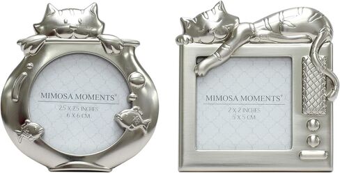 MIMOSA MOMENTS Set of two metal pet frames for cat in Saudi Arabia