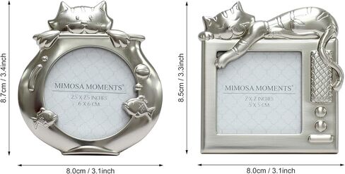 MIMOSA MOMENTS Set of two metal pet frames for cat in Saudi Arabia