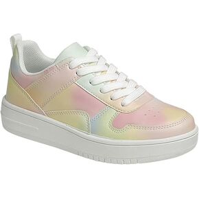 ABSOLEX Girls Comfortable Lace-Up Low Top Casual Sneaker