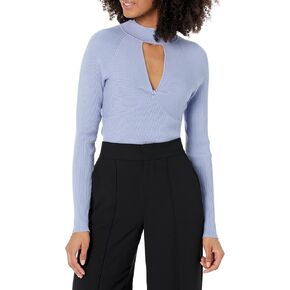 GUESS Women's Long Sleeve Twisted Cut Out Rubie Sweater