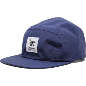 Waterproof Adjustable Strapback Cap - Classic Jockey Cap - Men's/Women's Baseball Cap Surf Monkey® 5 Panel Cap