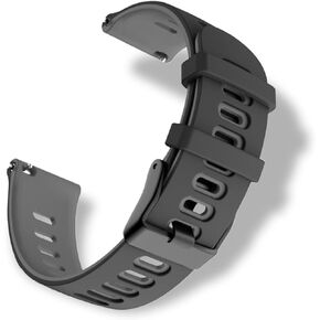 RoYiio Silicone Watch Band for Lug Width 20mm/22mm, Quick Release, Comfortable Soft Sport Replacement Strap for Men Women