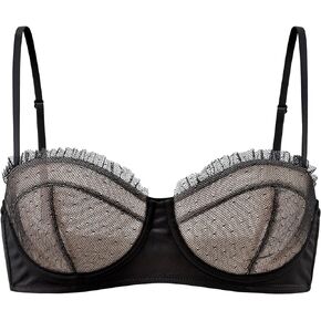 Women's Sexy Lace Bra, Full Coverage Underwire See Through Bras for Women