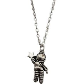 Original Fashion Astronaut Necklace, Space Jewelry, Space Lover Gift, Dainty Necklace