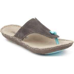 Tamarindo Beachcomber Sandal for Women Leather Softbed Flip Flop