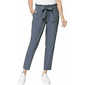32 Degrees Ladies' Tie Front Stretch Ankle Length Pants