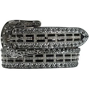 Nocona Ladies Studded Lizard Belt in Kuwait