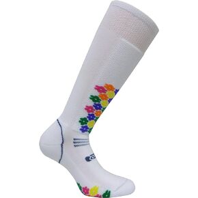 Eurosocks 0716W Women's Snowdrop Silver OTC Ski Socks-Pair