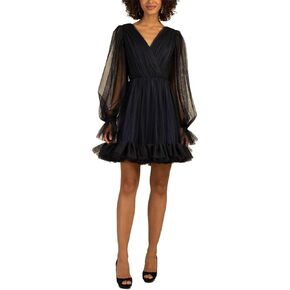 Trina Turk Women's A Line Tulle Dress