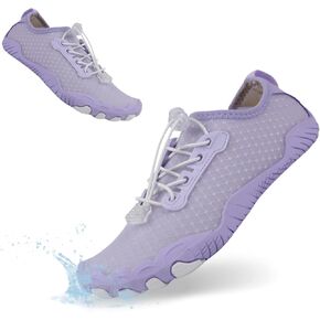 أحذية مائية للرجال والنساء، جوارب مائية سريعة الجفاف حافي القدمين مع صندوق أصابع واسع سهل الارتداء على الشاطئ للسباحة والمشي لمسافات طويلة in Kuwait