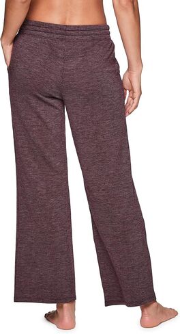 RBX Active Women's Lounge Pant, Relaxed Wide Leg Ribbed Flare Pant with Pockets in Saudi Arabia