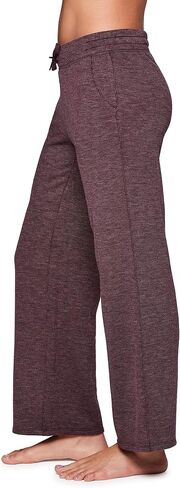 RBX Active Women's Lounge Pant, Relaxed Wide Leg Ribbed Flare Pant with Pockets in Saudi Arabia