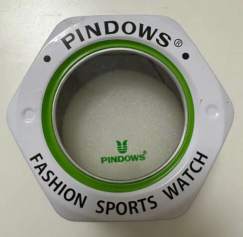 ساعة PINDOWS للرجال رقمية للرجال، ساعة رياضية للمراهقين، ساعة رقمية تناظرية مزدوجة العرض مع منبه ضوئي، مقاومة للماء، ساعة توقيت مزدوجة الوقت، متعددة الوظائف in Kuwait