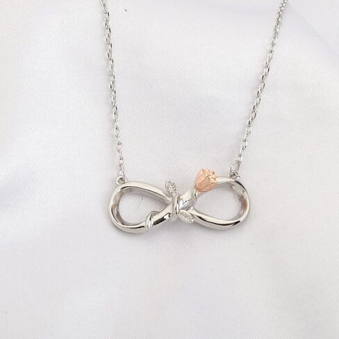 SEIRAA Tale as Old as Time Jewelry Belle's Rose Flower Pendant Necklace Belle and Beast Fairytale Gifts in Kuwait