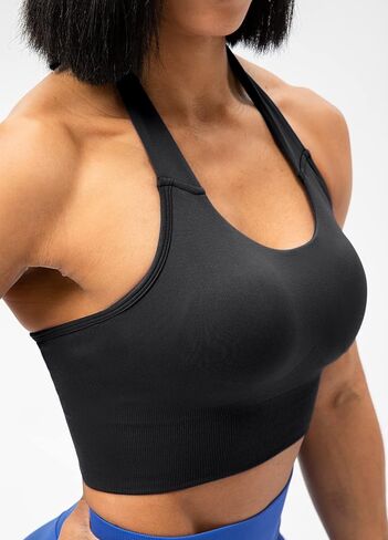 حمالة صدر رياضية نسائية من Lavento بدون خياطة مع رباط خلفي لليوجا وحمالة صدر قصيرة in Kuwait