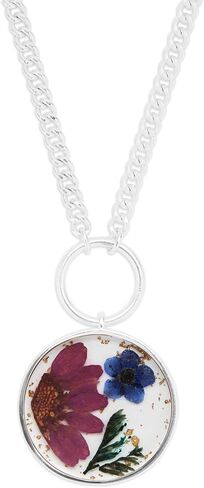 Lucky Brand Dried Flower Pendant Necklace in Saudi Arabia