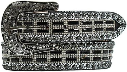 Nocona Ladies Studded Lizard Belt in Kuwait