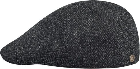 Sterkowski Ivy Five Scally Cap | Harris Tweed Flat Cap for Men and Women | Warm 5 Panels Newsboy Cap in Kuwait