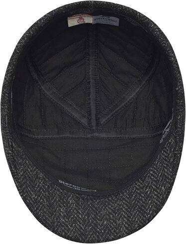 Sterkowski Ivy Five Scally Cap | Harris Tweed Flat Cap for Men and Women | Warm 5 Panels Newsboy Cap in Kuwait