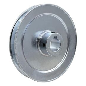 AB600-1 Single Groove Web Sheaves,6 inch Outside Diameter 1 inch bore v Belt Pulley,Motor Pulley Steel for A B 5L 4L V-Belts