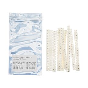 12 Values * 25 Pieces 0603 SMD Ceramic Capacitor Kit 100pF 1nF 10nF 100nF 220nF 470nF 680nF 1uF 2.2uF 4.7uF 10uF 22uF