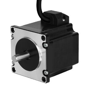 Nema 23 Stepper Motor High Torque 2300mNm(325.70oz.in) 76MM 4.2A-2.52V 57 Bipolar Motor Standard 1.8 Deg 2 Phase 4 Lead for 3D Printer CNC Milling Engraving Machine, 2.25x2.25x3.0inch