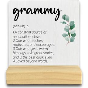 QASHWEY Titi هدايا ديكور مكتب، هدايا لـ Titi Aunt Auntie Aunty Aunty Mothers Day علامات طاولة خشبية، Titi Aunt Auntie هدايا من ابن أخ، لوحة خشبية تعريف Titi مع حامل خشبي للمنزل