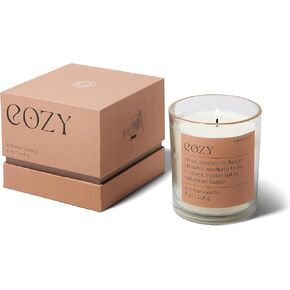 Paddywax Scented Candles Mood Collection Fragrant Boxed Candle in Glass Vessel, 8-Ounce, Nostalgia