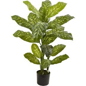 Nearly Natural 4ft. Dieffenbachia Plant (Real Touch)