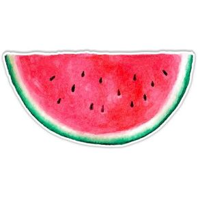 Watermelon Slice - Vinyl Sticker Waterproof Decal